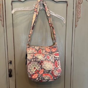 Vera Bradley Multicolor Floral Bag with matching wallet